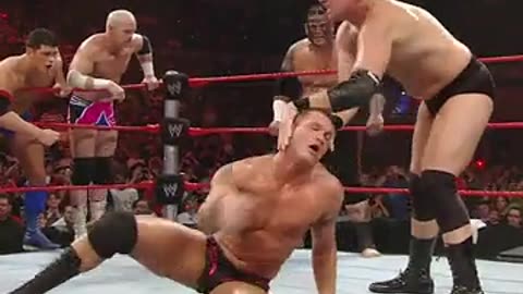 John Cena beat every RAW superstar with chair