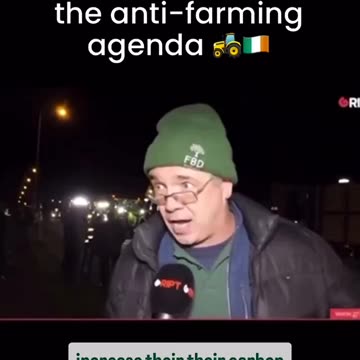 Listen to this Irish Farmer explain how Farming is clearly under attack...