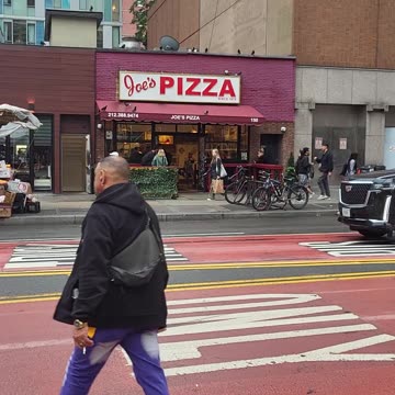 Joes Pizza New York City Manhattan America USA