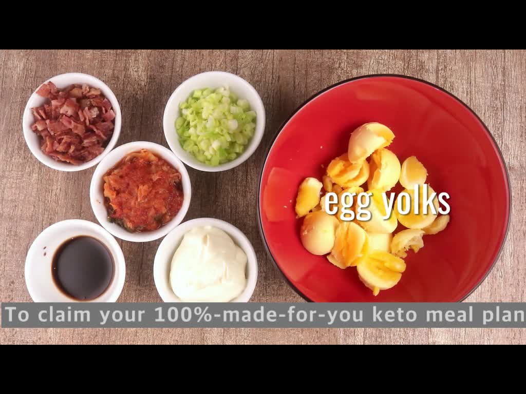 Lose Weight by Eating Bacon and Kimchi Deviled Eggs? (KETO DIET)