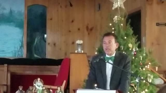 Sermon by Brad Gordon on Christmas morning 12-25-22