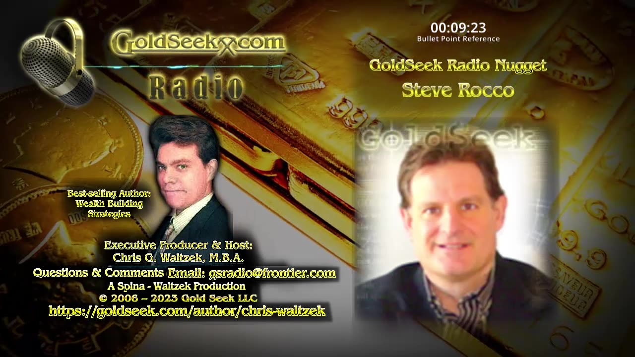 GoldSeek Radio Nugget -- Steve Rocco: $120 trillion global money supply - up 5.5x since 2004