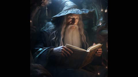 Gandalf reads Alice in Wonderland