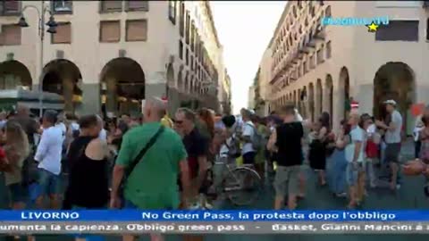 Manifestazione del 7 agosto 2021 - servizio di Telegranducato TV