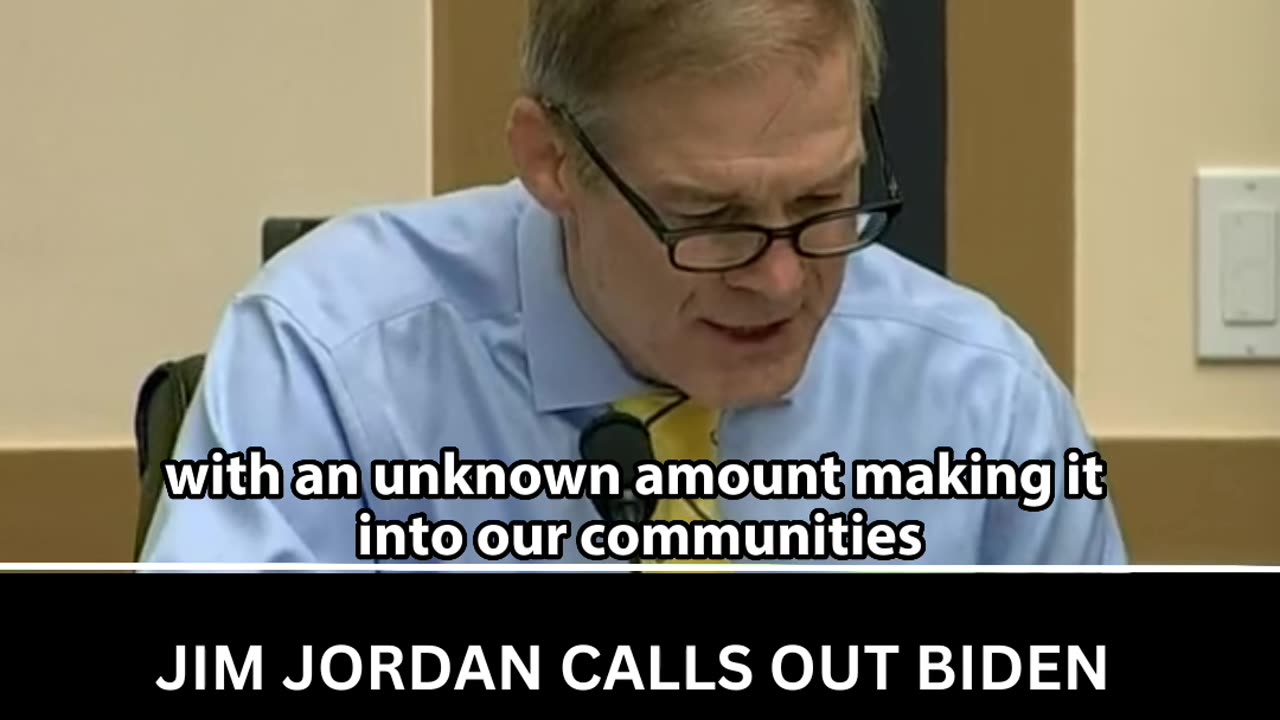 Jim Jordan Demolished Biden Official for Lying about the Border!