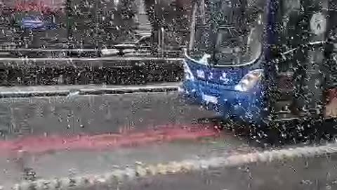 It's snowing in South Africa