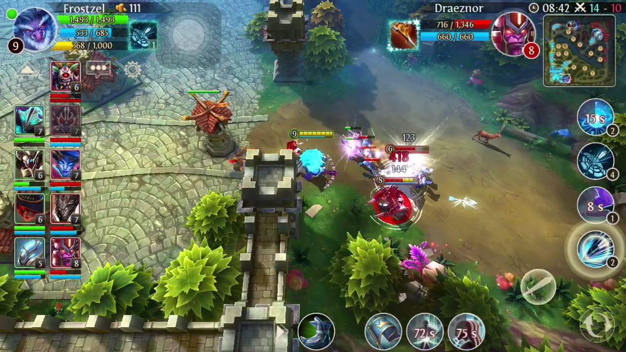 Heroes of order and chaos bot 5v5 - Frostzel