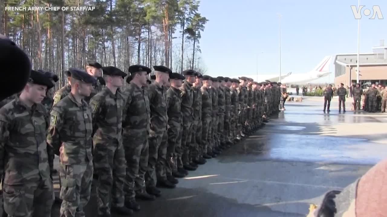 Additional 130 French Troops Arrive in Estonia