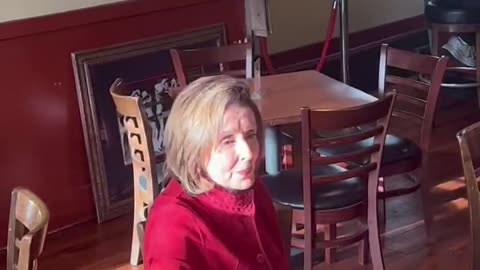 Man heckles Nancy Pelosi in San Francisco about sending money to Ukraine...