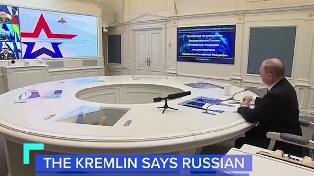 RUSSIA PRACTICES NUCLEAR RESPONSE AMID 'DIRTY BOMB' CLAIMS