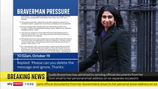 Home Secretary admits breaking security rules six times