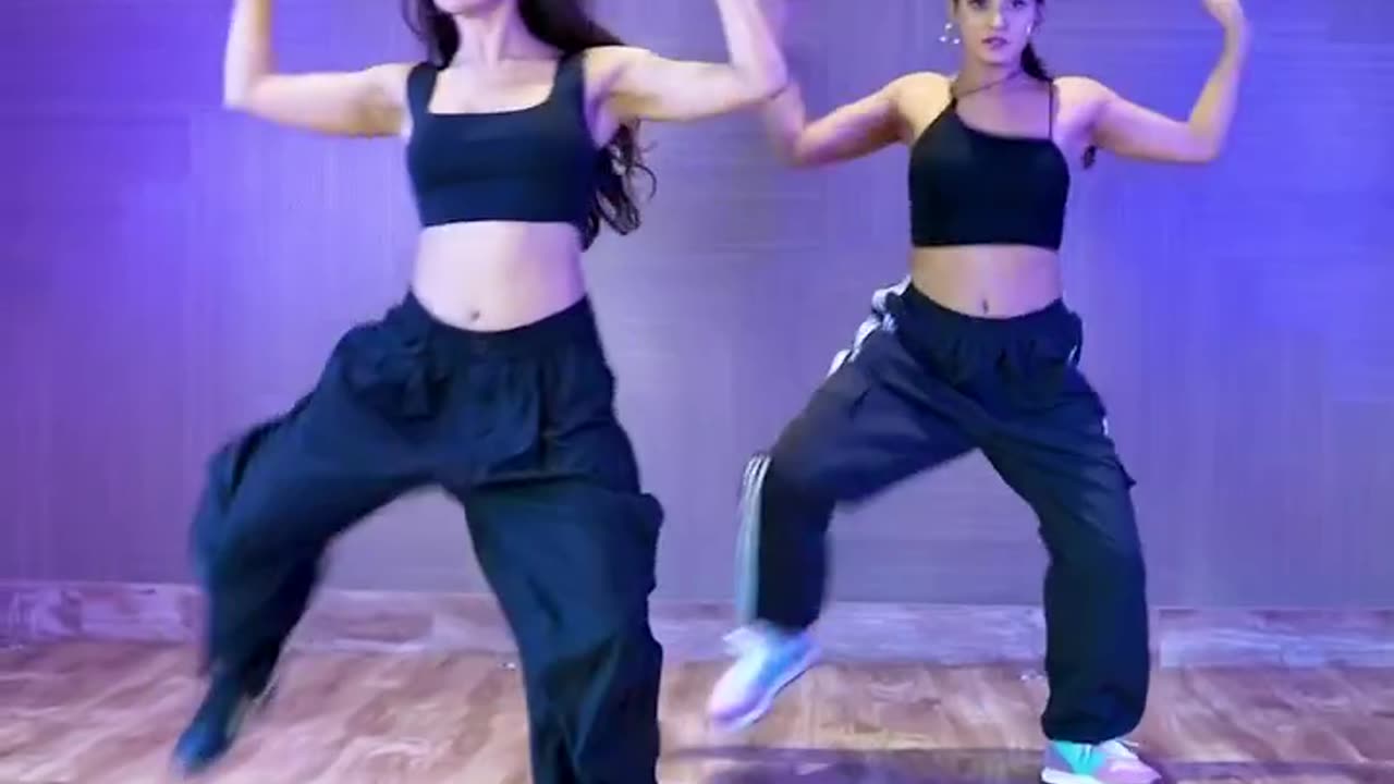 Cute girl dance