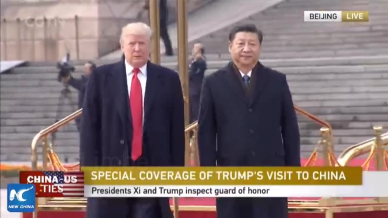 Trump Hampir Senggol Diri Xi Jinping Secara Langsung | World Leader Body Language