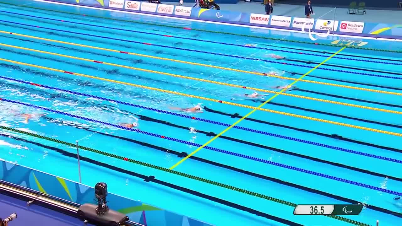 Swimming | Men's 50m Breaststroke SB2 final | Rio 2016 Paralympic Games