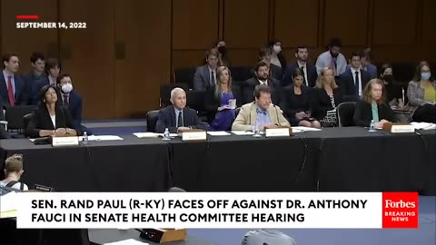 Rand Paul Confronts Fauci