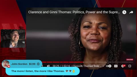 The Following Program: Movie Review "Ginni and Clarence Thomas"