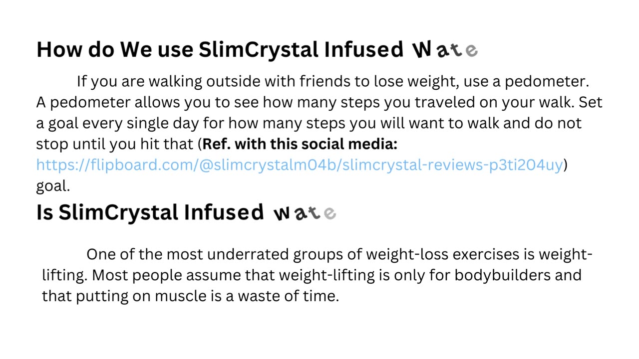 SlimCrystal Reviews - Slim Crystal Water Bottle Honest Reviews⚠️IS SLIMCRYSTAL BOTTLE SAFE?⚠️