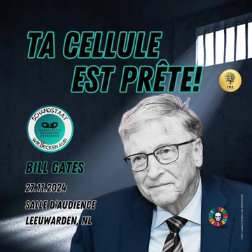 Bill Gates angeklagt in den Niederlanden! Am 27. November 2024 findet die Verhandlung statt!