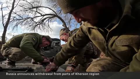 Russia withdraws troops from Kherson region, its only captured Ukrainian capital