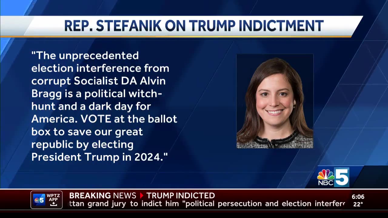Elise Releases Statement on President Trump's Indictment 03.31.2023