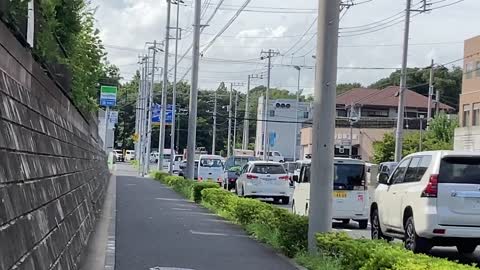 響き渡る、渋滞通過サイレン！馬橋救急1緊急走行 【二代目パラメディック救急車】