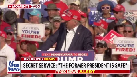 Donald trumps injury while rally