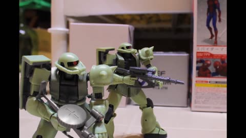 ZAKU PLATOON VERSUS PSYCHO GUNDAM