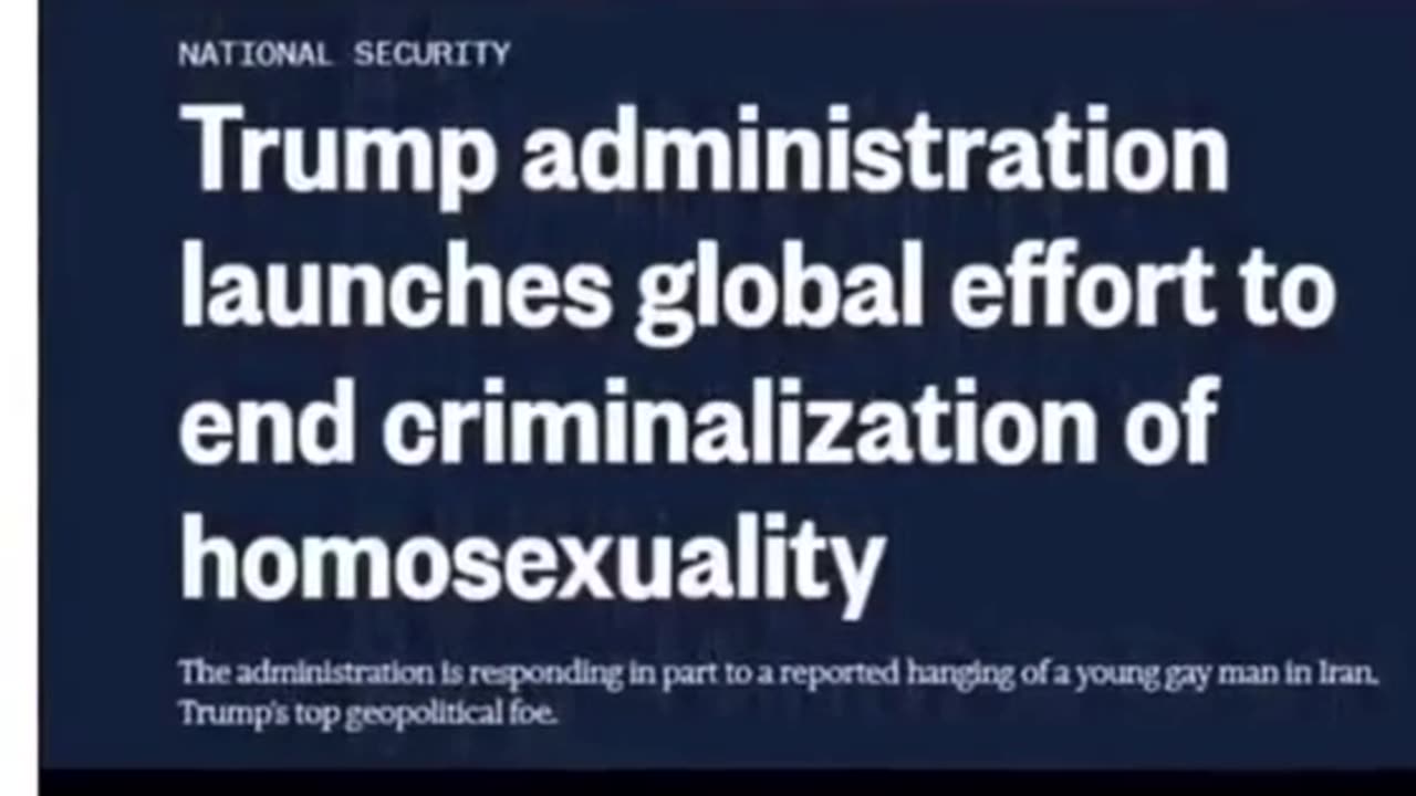 What did Trump do?