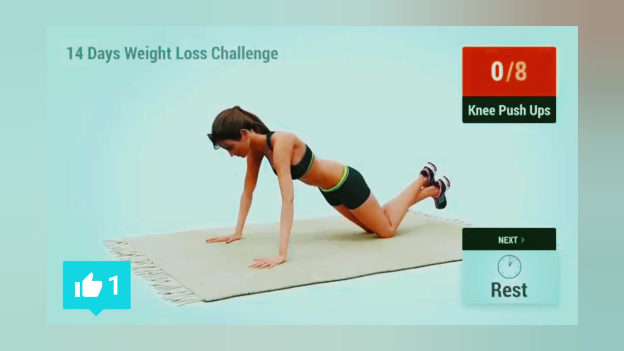 14days weitght Loss challenge -home workout routine