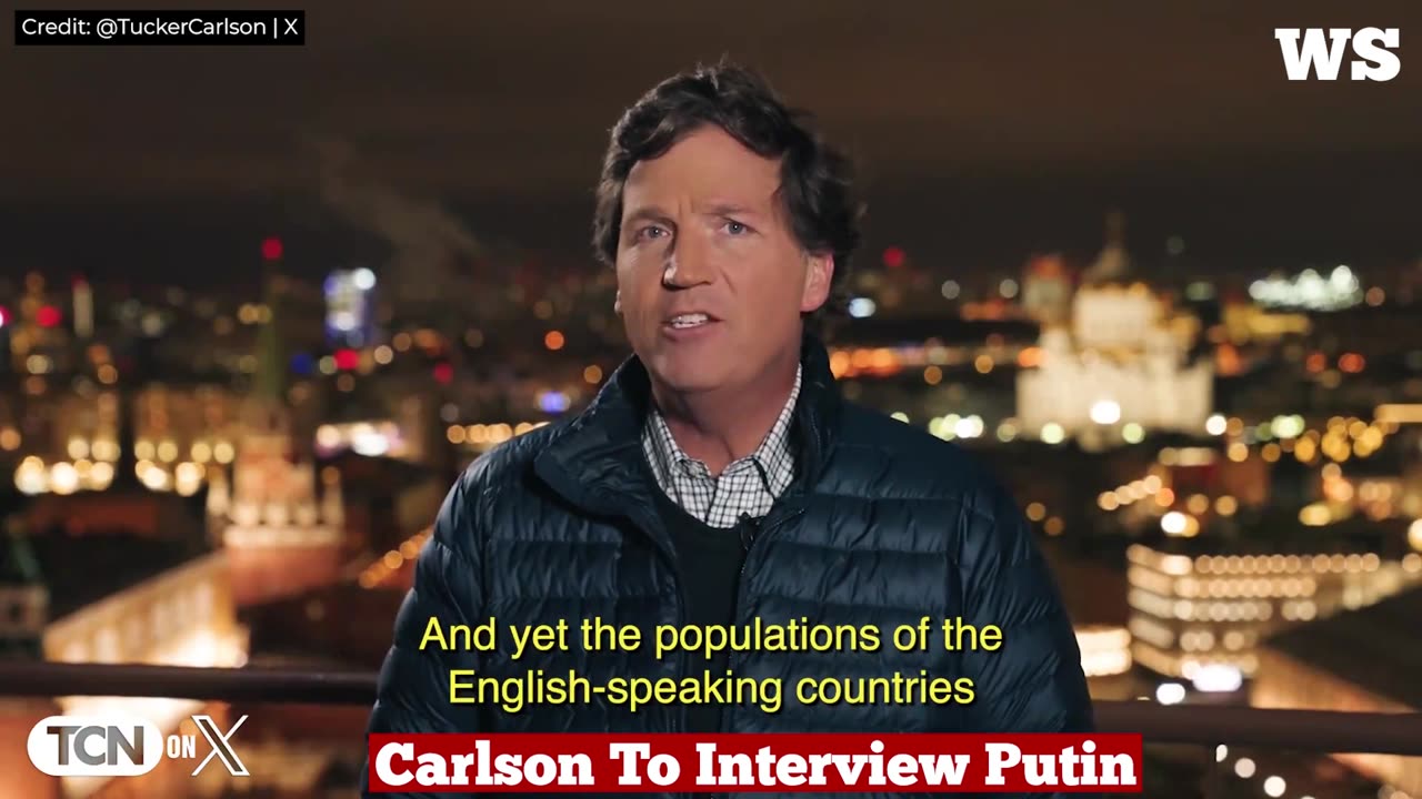 Tucker Carlson confirms interview with Putin