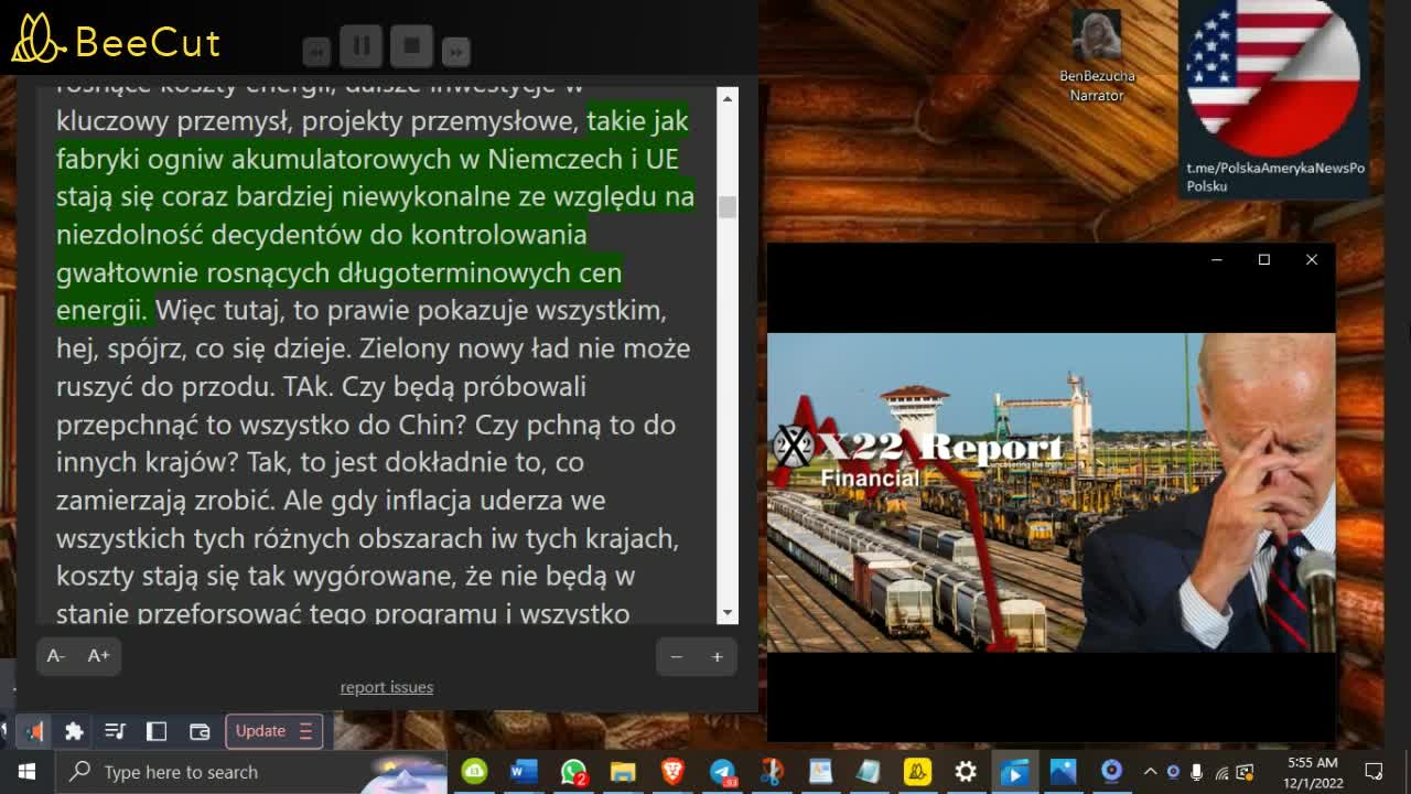 🔴X22 REPORT PO POLSKU🔴odc. 2937a🔴 Biden właśnie się ujawnił, BANK CENTRALNY wykonuje swój ruch🔴