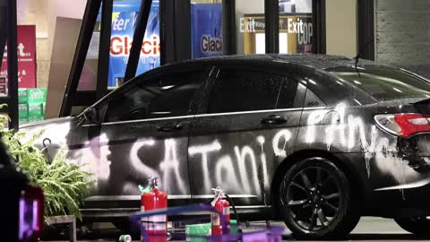 MICROSOFT EMPLOYEE DRIVES CAR INTO SUPERMARKET CLAIMS SATANIC CULT IS AFTER HIM!