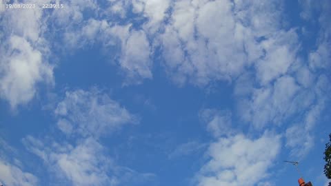 Sky Timelapse #152 - 4K - 19/8/2023