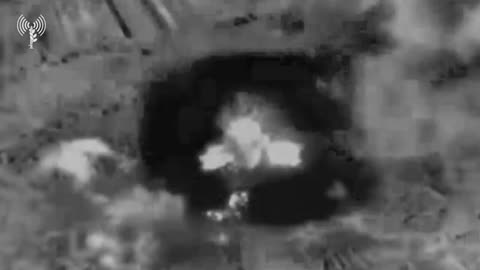 The IDF confirms striking a number of Hezbollah sites in southern Lebanon this