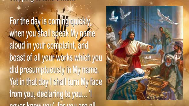 Wake up, it is Time... Depart quickly from your wicked Ways 🎺 Trumpet Call of God