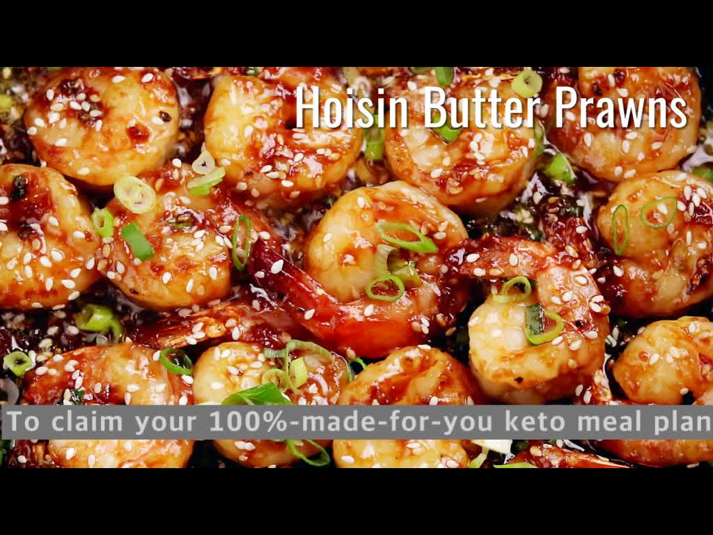 Wanna Lose Weight by Eating Hoisin Butter Prawns? (KETO DIET)