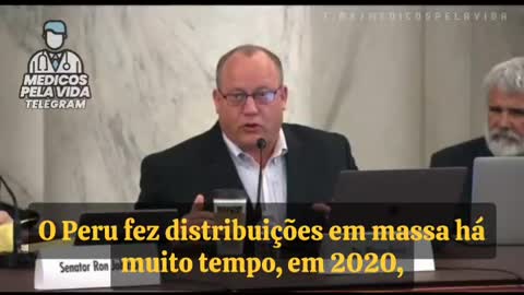 Dr. Pierre Kory sobre estudo do remedinho de piolho em Itajaí-SC