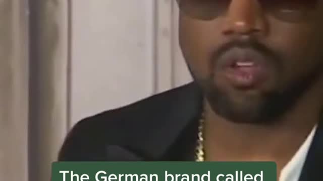 Adidas said that his "remarks and behaviors violate the company's diversity and inclusiveness
