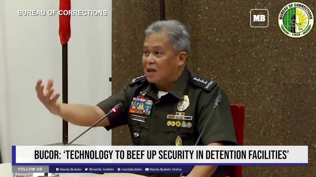 BuCor: ‘Technology to beef up security in detention facilities’