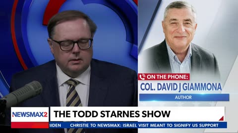 7 MIN. TODD STARNES INTERVIEW WITH COL. DAVID J GIAMMONA SIMULCAST ON NEWSMAX | WAR IN ISRAEL