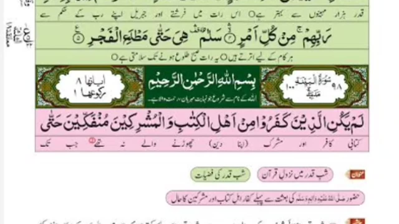 Quran with urdu translation