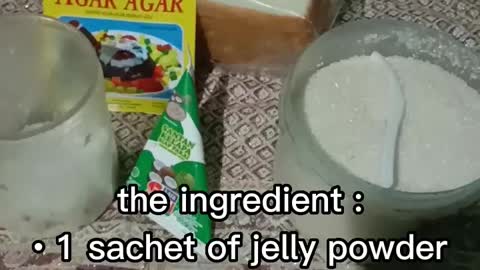 making jelly with bread