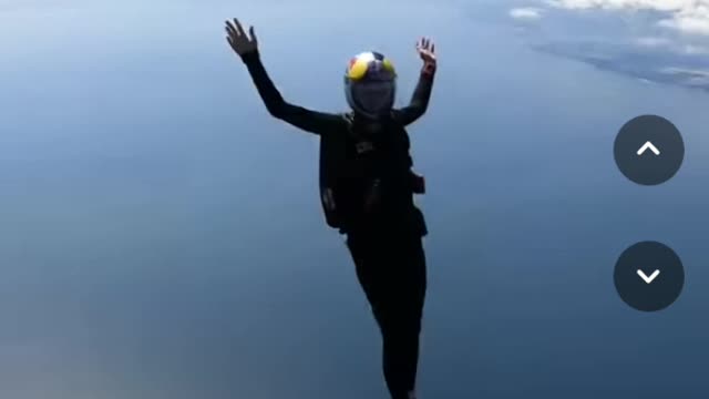 super diving from the sky..