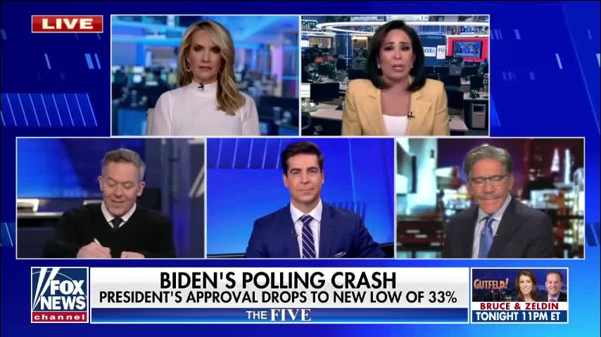 Jesse Watters Hilariously Lists Off Things More Popular Than Joe Biden, No Mercy Rule In Politics