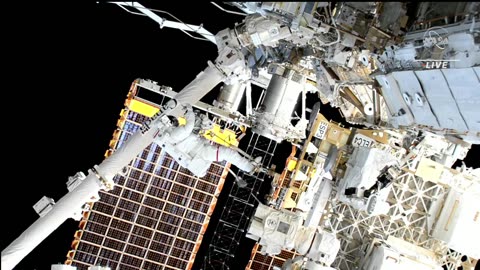 Spacewalk with NASA Astronauts Josh Cassada and Frank Rubio