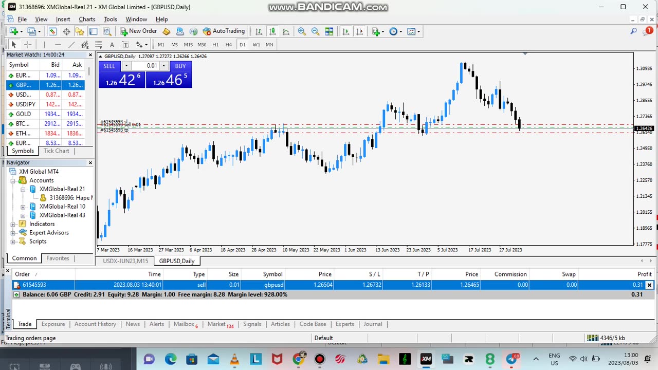 TRADING BOE INTEREST RATE GBP