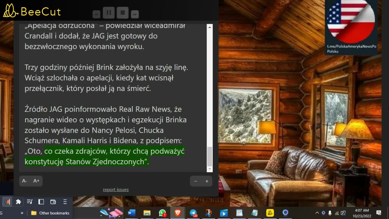 RRN🔴23 Pazdziernik 2022🔴Wojsko niszczy laboratorium badawcze Covid🔴