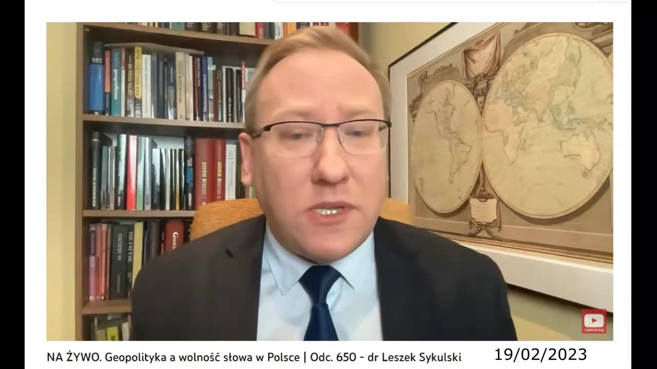 Podżegacz do pokoju Leszek Sykulski. 19/02/2023
