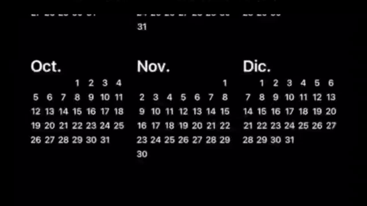 WHAT HAPPENED TO THE REST OF THE DAYS?