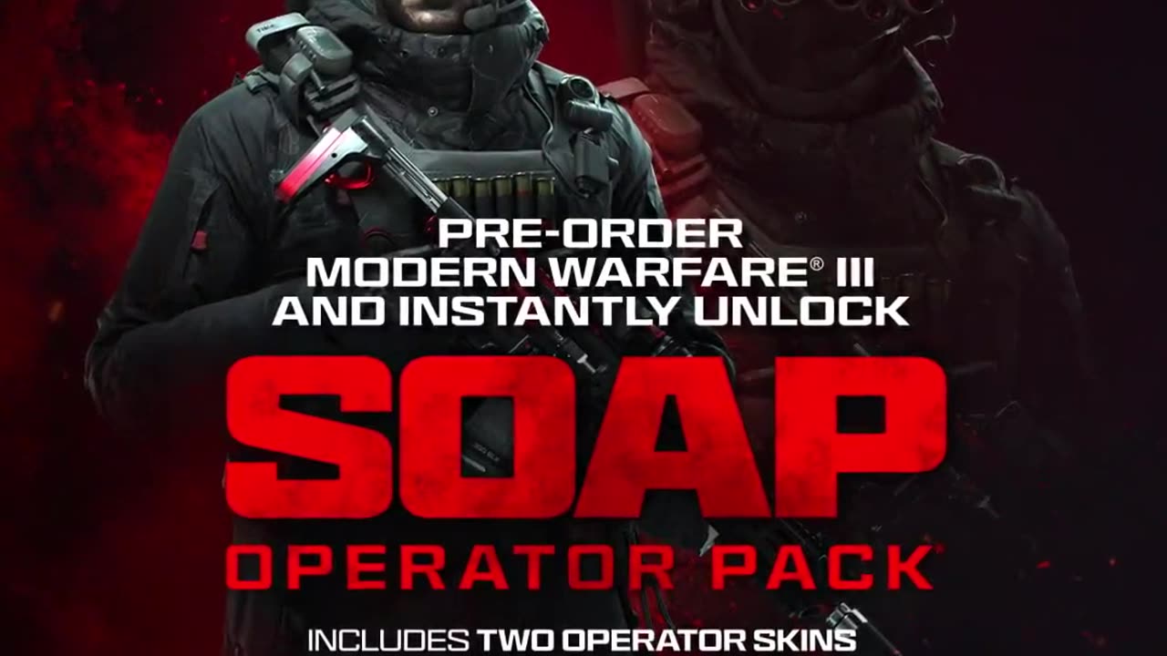 Soap Modern Warfare III Preorder Pack